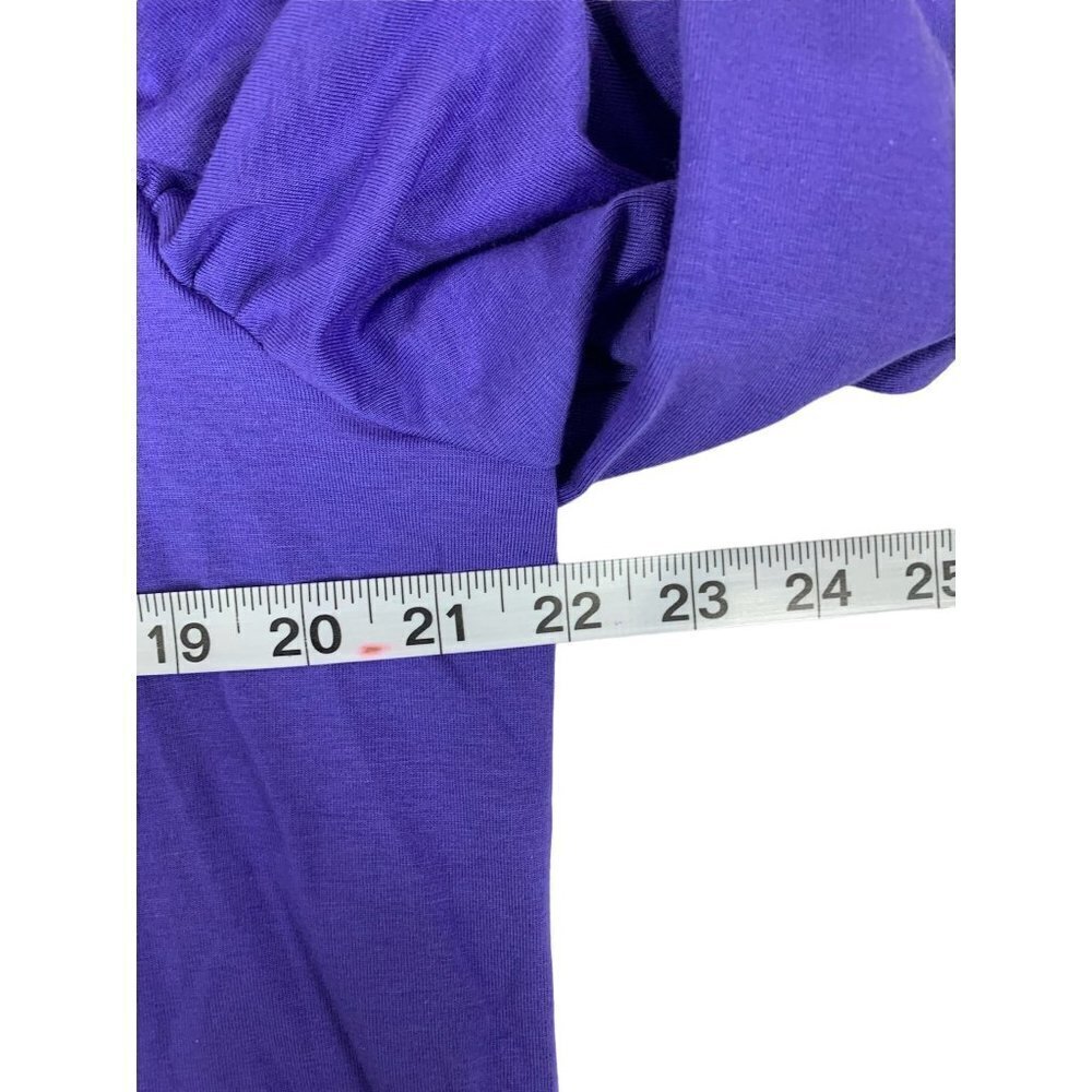 INC International Concepts Women's Purple Plum Top - Picture 5 of 7